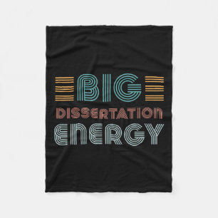 Dissertatie schrijven proefschrift Defensie PhD Do Fleece Deken