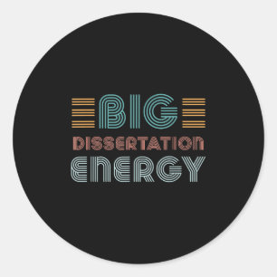 Dissertatie schrijven proefschrift Defensie PhD Do Ronde Sticker