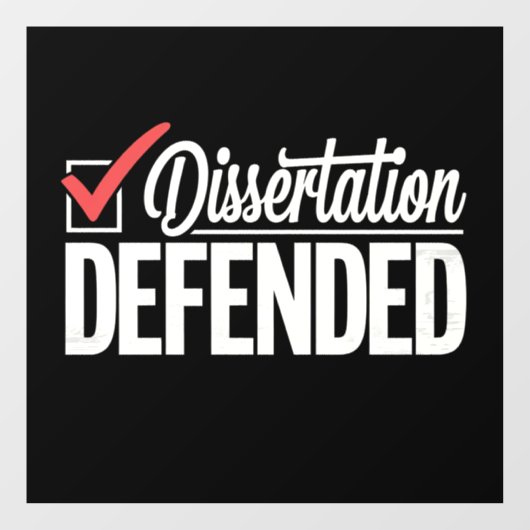 Dissertatie Verdedigd PhD-Afstuderen Afstuderen Raamsticker (Vel)