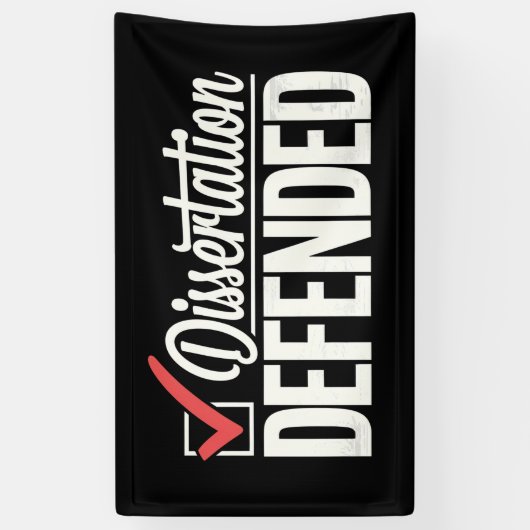 Dissertatie Verdedigd PhD-Afstuderen Afstuderen Spandoek (Verticaal)