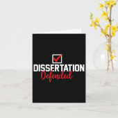 Dissertatie Verdedigd PhD Afstuderen PhD Afstudere Kaart (Gele Bloem)