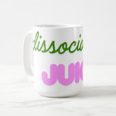 Dissociatie Juice Mok (Voorkant links)