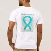 Dissociatieve identiteitsstoornis Awareness Angel  T-shirt (Achterkant)