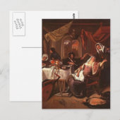 Dissolute Household door Jan Steen Briefkaart (Voorkant / Achterkant)