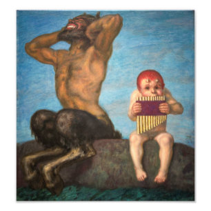Dissonance Franz von Stuck Foto Afdruk