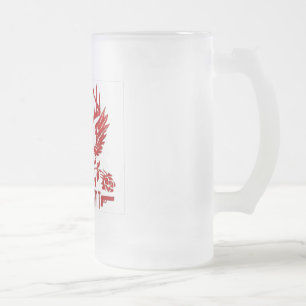 Dissonant Frosted Beer Goblet Matglas Bierpul