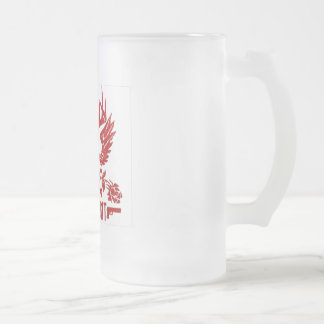 Dissonant Frosted Beer Goblet Matglas Bierpul