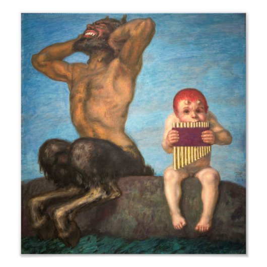 dissonantie | Franz von Stuck | Foto Afdruk (Voorkant)