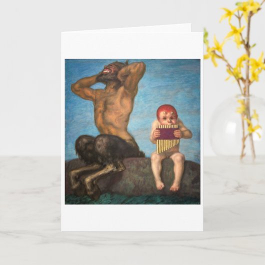 dissonantie | Franz von Stuck | Kaart (Gele Bloem)