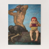dissonantie | Franz von Stuck | Legpuzzel (Verticaal)