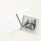 Distant Barn Sketch I Notitieboek (Binnen)
