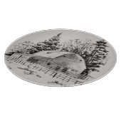 Distant Barn Sketch I Snijplank (Hoek)