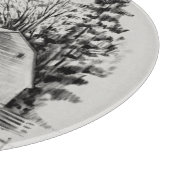 Distant Barn Sketch I Snijplank (Hoek)