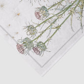 Distel, Botanische serie van Eugene Grasset Tissuepapier (Detail)