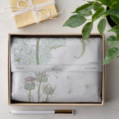 Distel, Botanische serie van Eugene Grasset Tissuepapier (Geschenk)