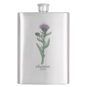 distel / cluaran met Schots-Gaelische vertaling Flacon (Voorkant)