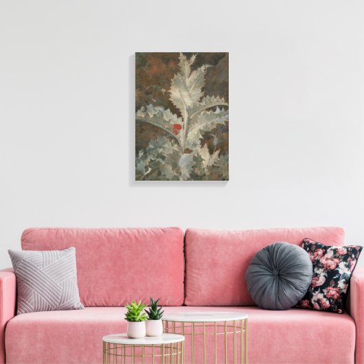 Distel (door John Crome) Canvas Afdruk (Insitu (Woonkamer))