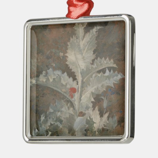 Distel (door John Crome) Metalen Ornament (Links)