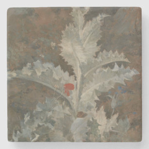Distel (door John Crome) Stenen Onderzetter