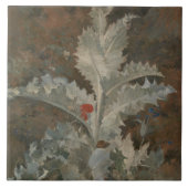 Distel (door John Crome) Tegeltje (Voorkant)