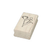 Distel en Klaver Herfst Rubber Stamp Rubberstempel (Stempel)