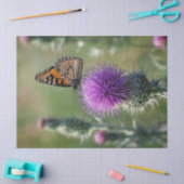 Distel en Vlinder Print Tissuepapier (Craft)