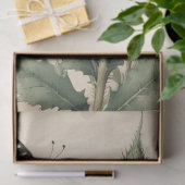 Distel en Vlinder Print Tissuepapier (Geschenk)