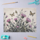 Distel en Vlinders Vloeipapier Tissuepapier (Craft)