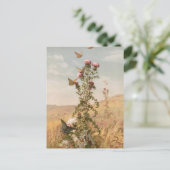 distel | Fidelia Bridges Briefkaart (Staand voorkant)