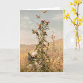 distel | Fidelia Bridges Kaart (Gele Bloem)