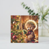 Distel Haar Kaart (Staand voorkant)