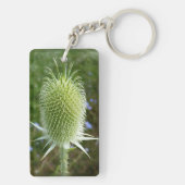 Distel in de zomerse zon sleutelhanger (achterkant)