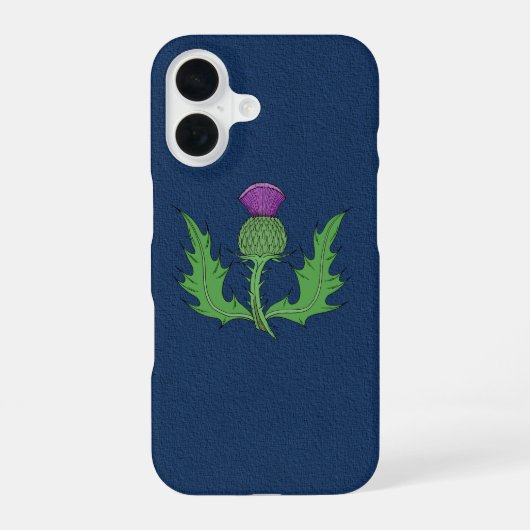 Distel iPhone 16 Hoesje (Achterkant)