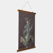 Distel met Insecten 1755 Johann C. Dietzsch Hangend Wandkleed (Gebogen)