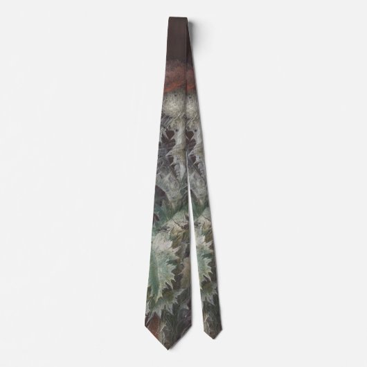 Distel met Insecten 1755 Johann C. Dietzsch Stropdas (Voorkant)