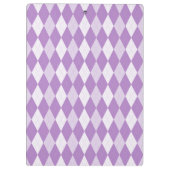 Distel Paars Argyle Bleek Violet Kleine Diamant Klembord (Achterkant)