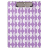 Distel Paars Argyle Bleek Violet Kleine Diamant Klembord (Voorkant)