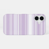 Distel paarse strepen iPhone 16 hoesje (Achterkant horizontaal)