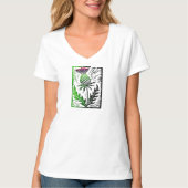 Distel t-shirt - Schotland's bloem (Voorkant)