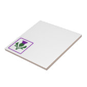 Distel Tegeltje (Zijkant)