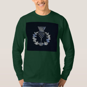 Distel van de Druk van de Vezel van de koolstof de T-shirt