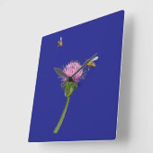 Distel wandklok (Hoek)