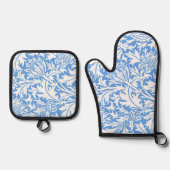 Distel, William Morris Ovenwant & Pannenlap Set (Voorkant)