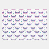 Distels, Libellen en Strepen Cadeaupapier (Voorkant 2)