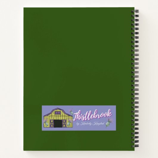 distels notitieboek (Achterkant)