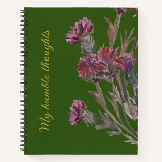 distels notitieboek (Voorkant)