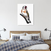 Disteltekening Canvas Afdruk (Insitu (Slaapkamer))