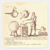 Distillatingapparatuur Vierkante Sticker (Voorkant)