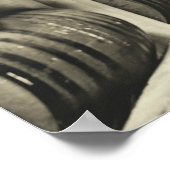 Distillerie Barrel Racks 1905 Poster (Hoek)