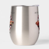 Distinct & Uniek, Mijn Corvette Wijn Tumbler (Links)